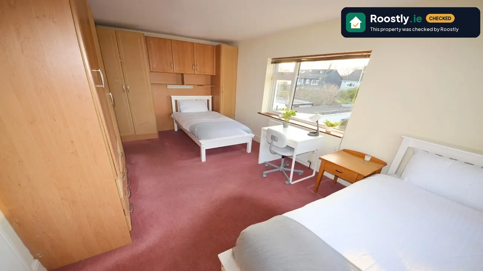 Bed in a shared room for rent in Southside, Dublin