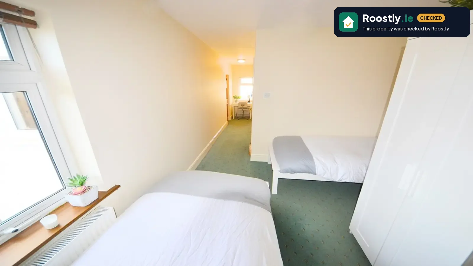 Bed in a shared room for rent in Southside, Dublin
