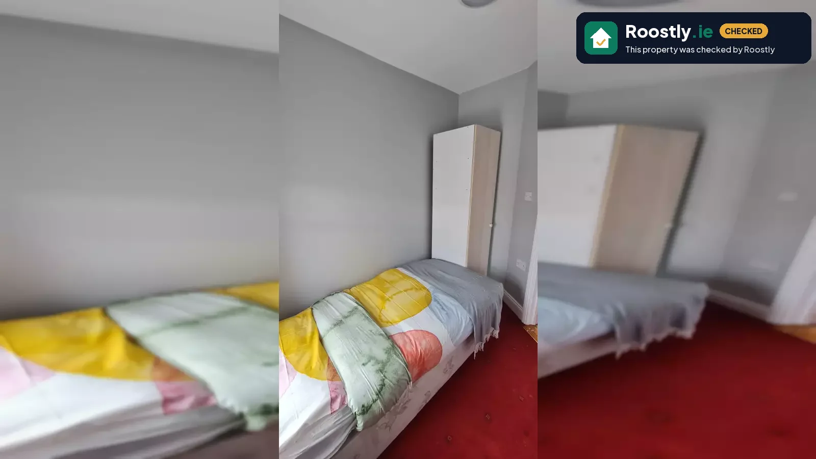 Room in a shared 3-bedroom apartment for rent in The Coombe, only females