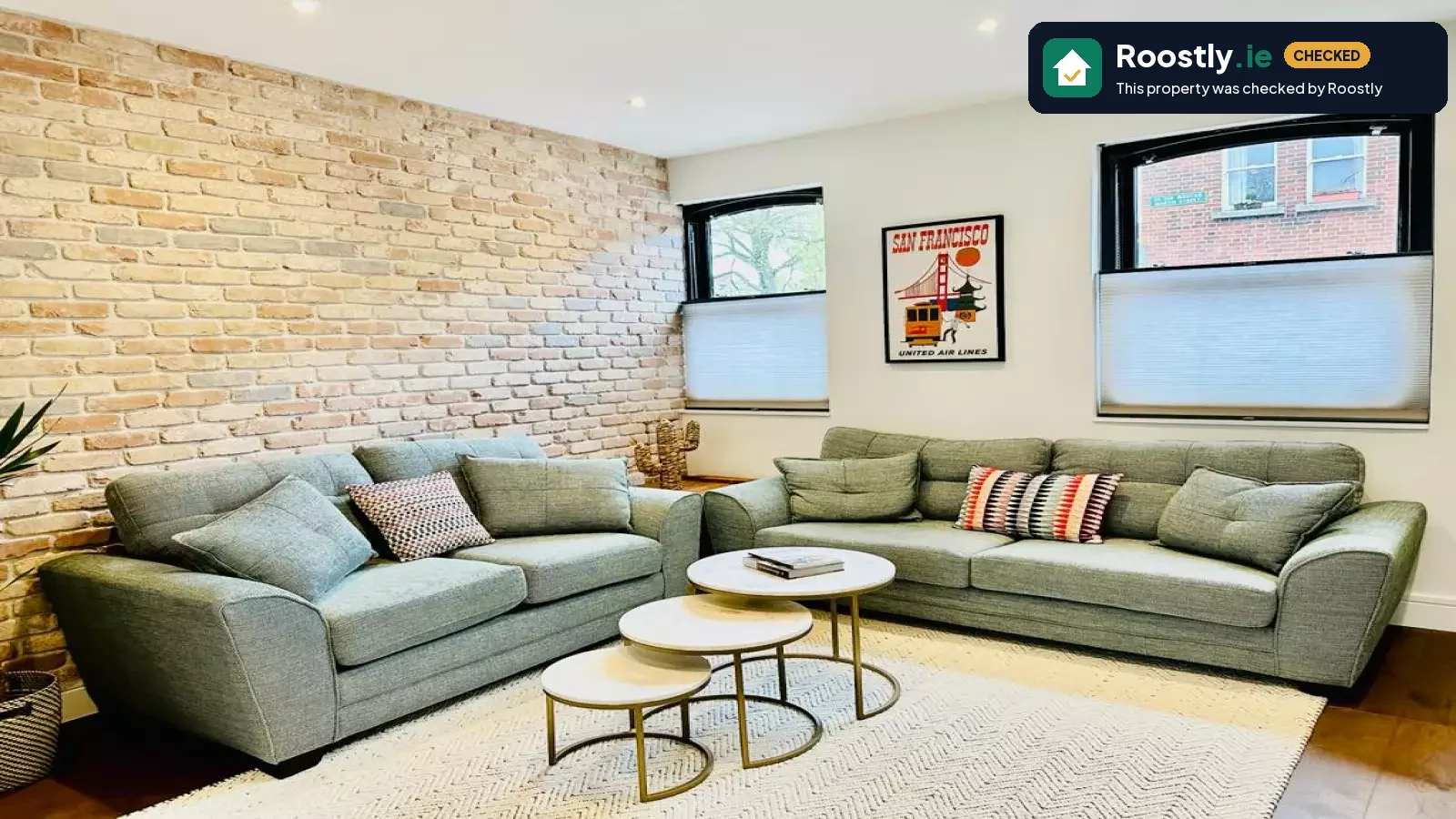 2-bedroom apartment in Portobello, bills included