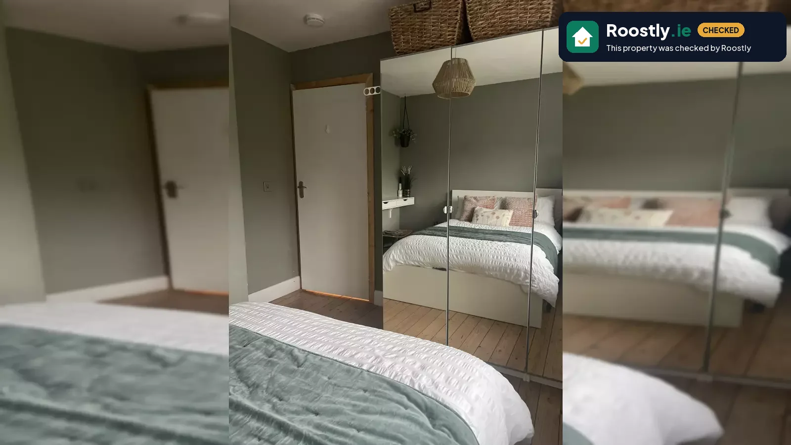 Room in a shared 3-bedroom house for rent in Dublin only for women