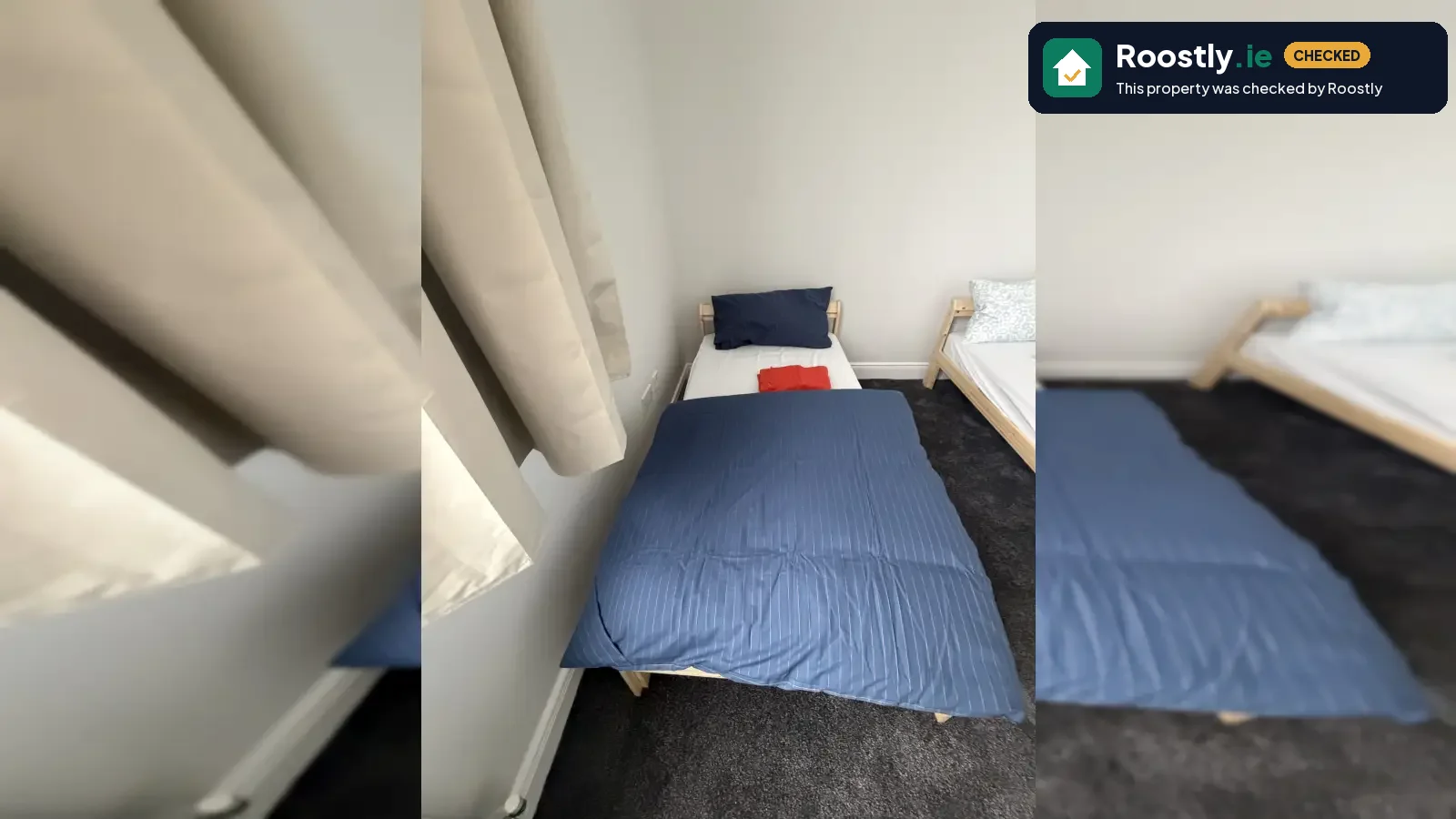 Room in a shared 7-bedroom apartment for rent in Northside for males only