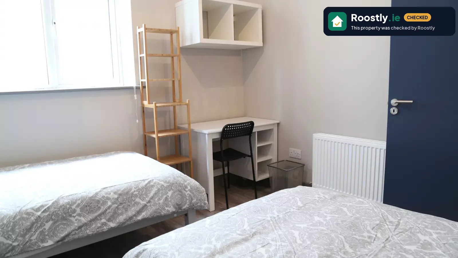 Room in a shared 2-bedroom apartment for rent in Whitehall, Dublin