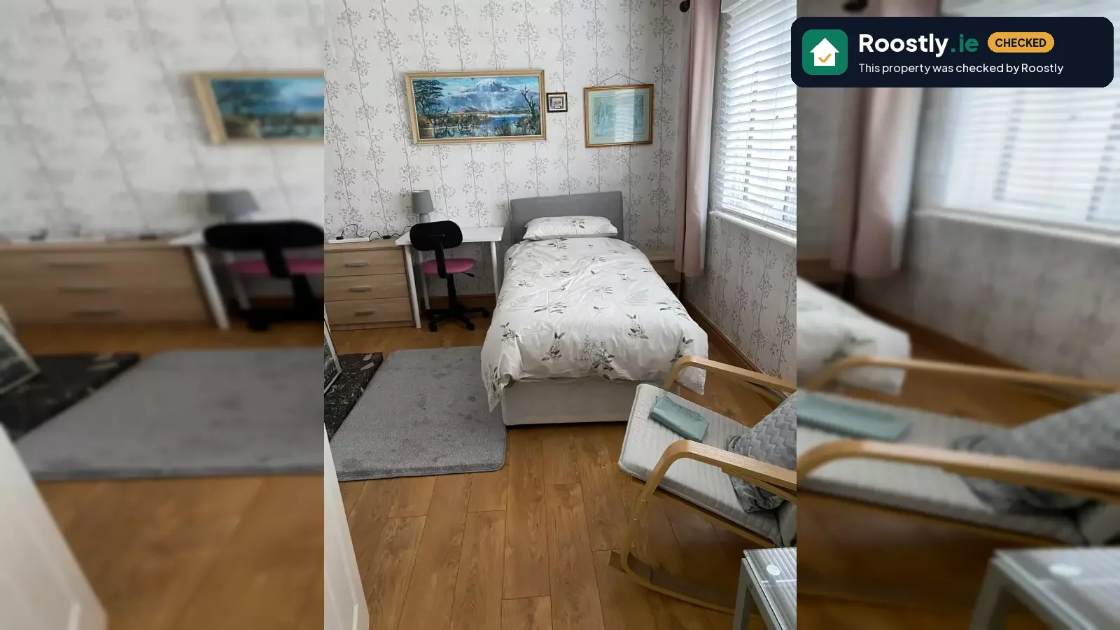 Cozy room in 4-bedroom houseshare in Dún Laoghaire, Dublin