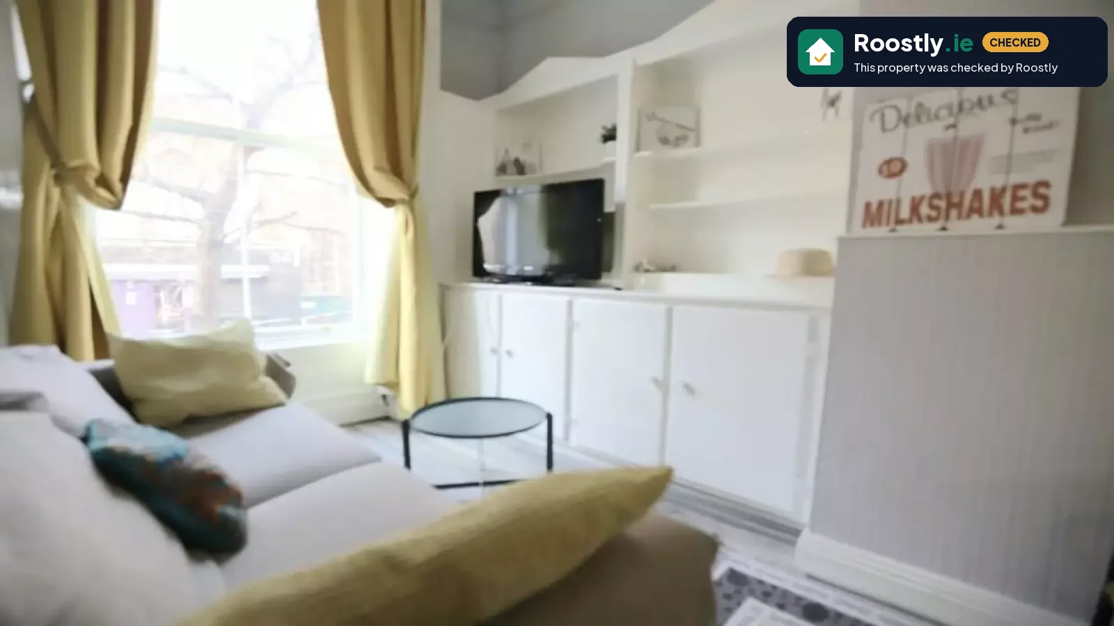 Studio for rent in Temple Bar