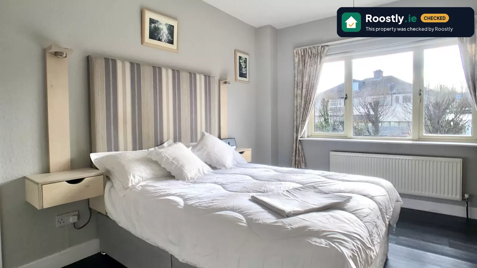 Room in a shared 5-bedroom apartment for rent in Rathfarnham, Dublin. Only Males, Professionals Only.