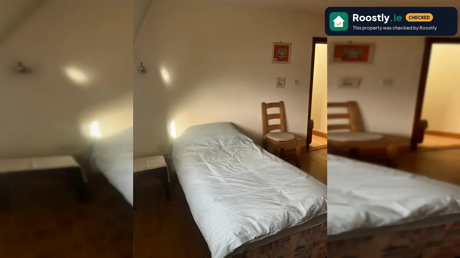 Single Occupancy Room for rent with single beds in 5-bedroom apartment in Portmarnock