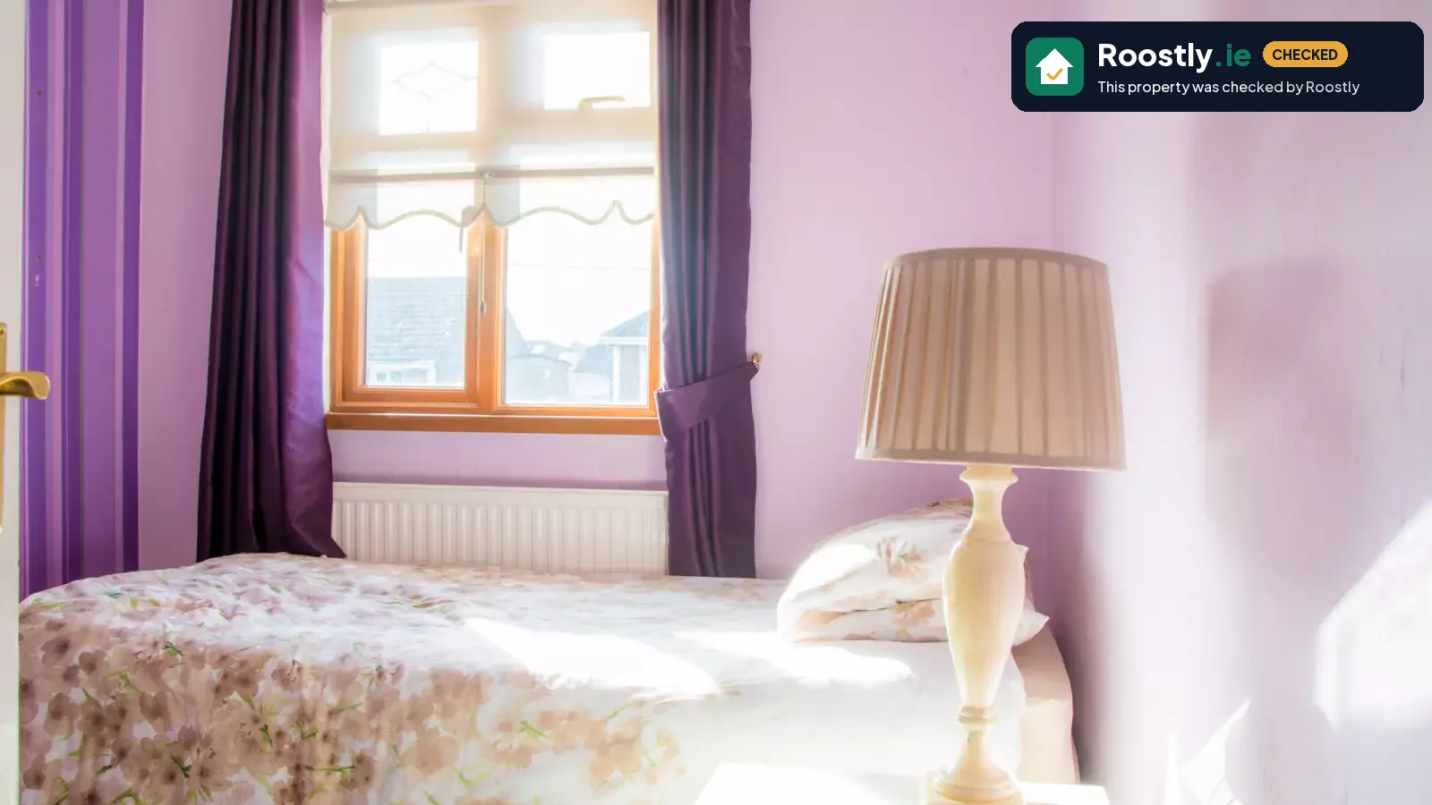 Equipped room with heating in shared apartment, Artane
