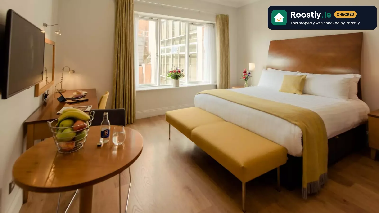 Serviced Studio Apartment to Rent in Dublin 2