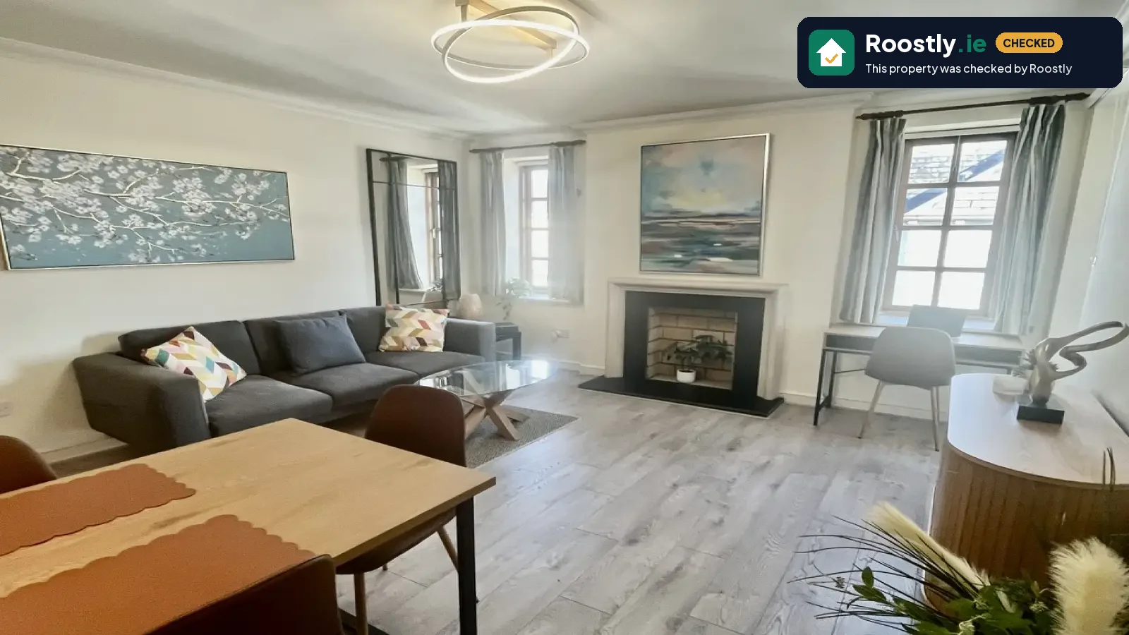1-bedroom apartment in Blackrock