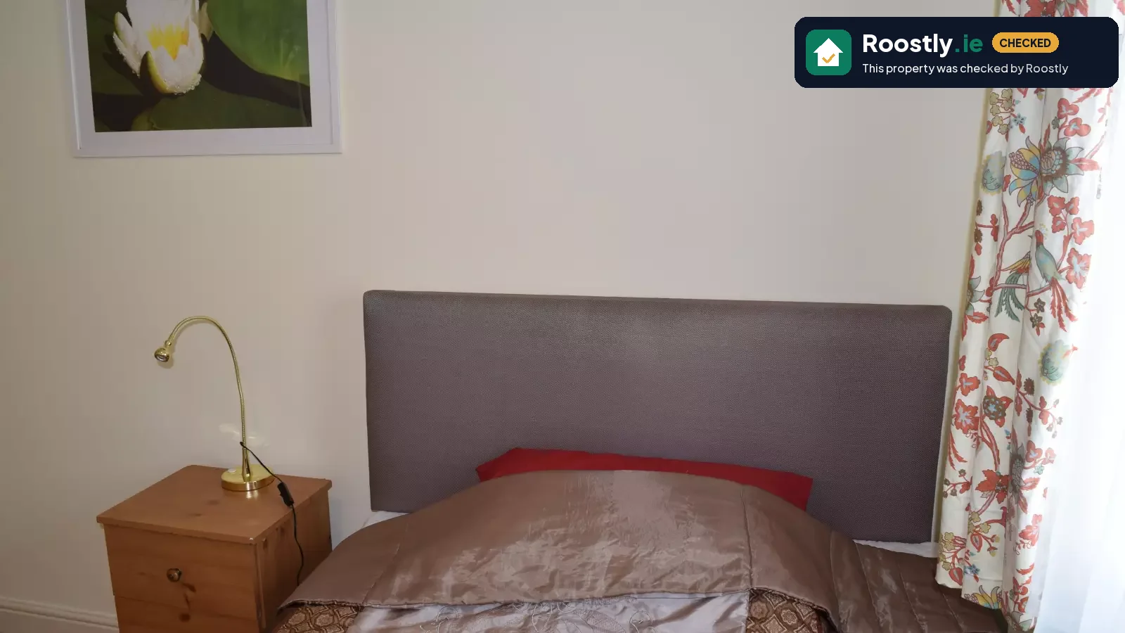 Room in a shared 4-bedroom apartment for rent in Dublin, perfect for professionals and students