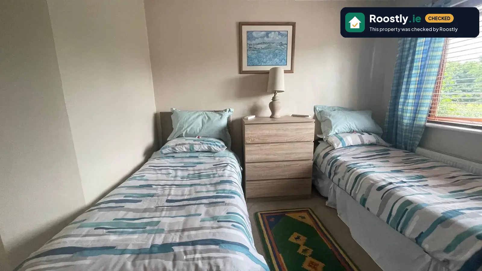 Room in a shared 3-bedroom apartment for rent in Dublin with all bills included
