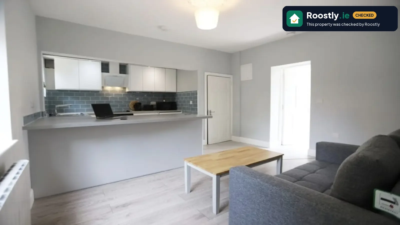 1-bedroom apartment in Southside, professionals and students allowed