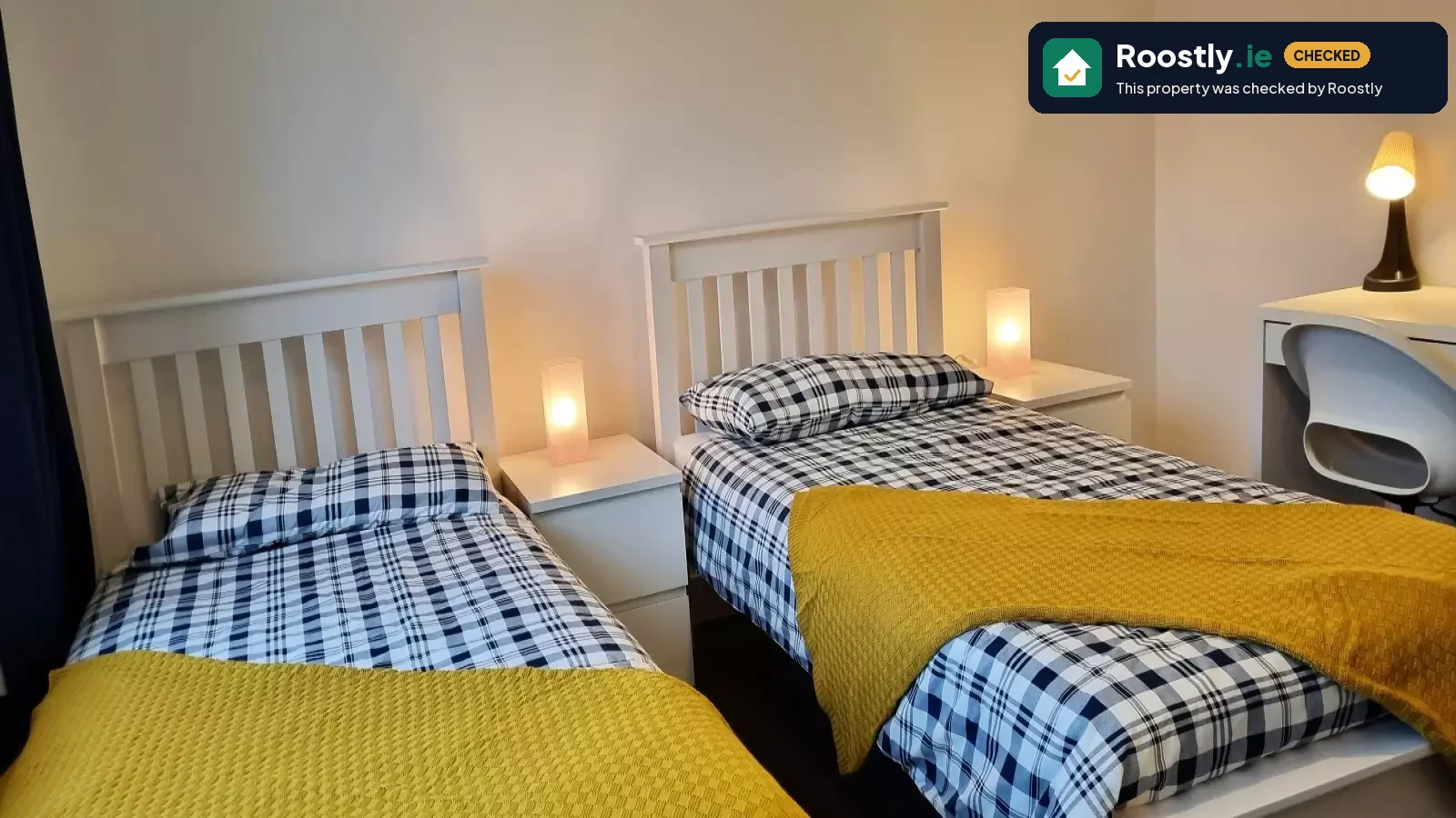 Bed for rent in a shared 7-bedroom apartment for rent in Inns Quay, bills included