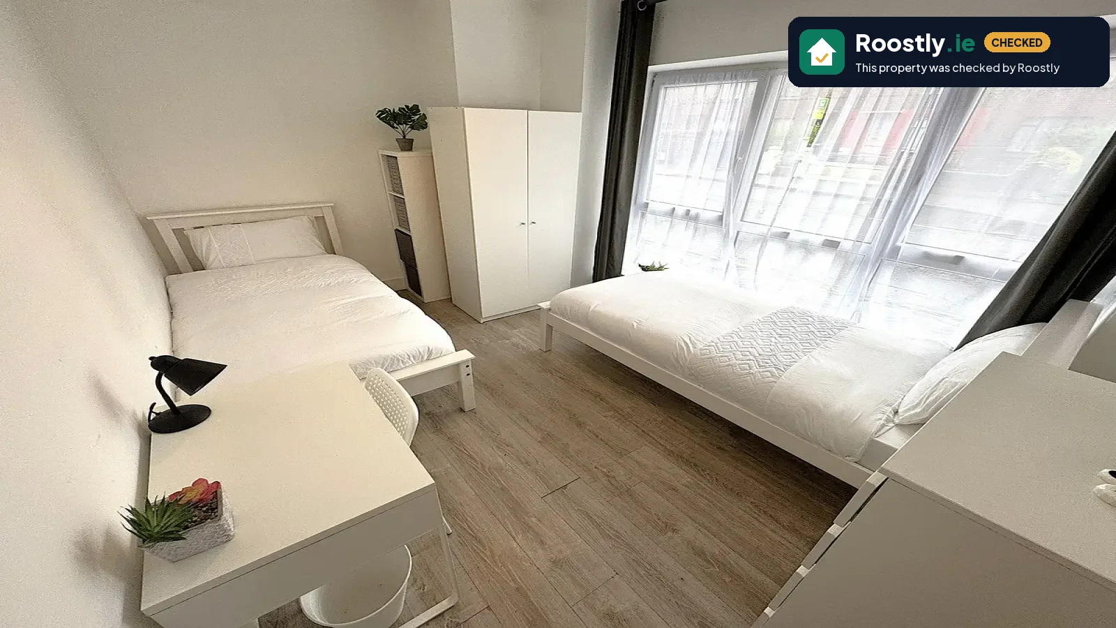 Bed for rent in shared female Twin 4-bedroom apartment in Drimnagh