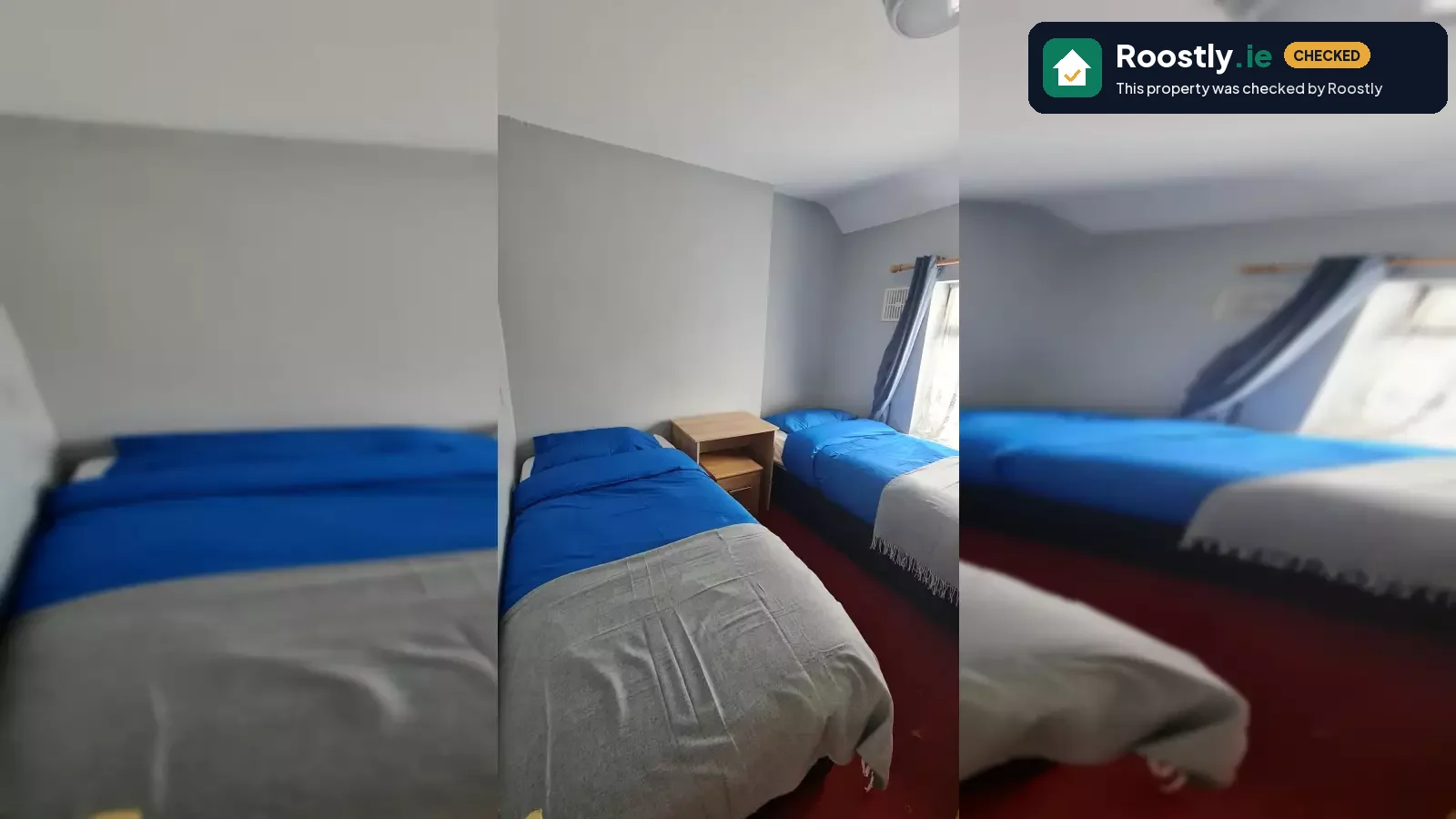 Room in a shared 3-bedroom apartment for rent in The Coombe, only females