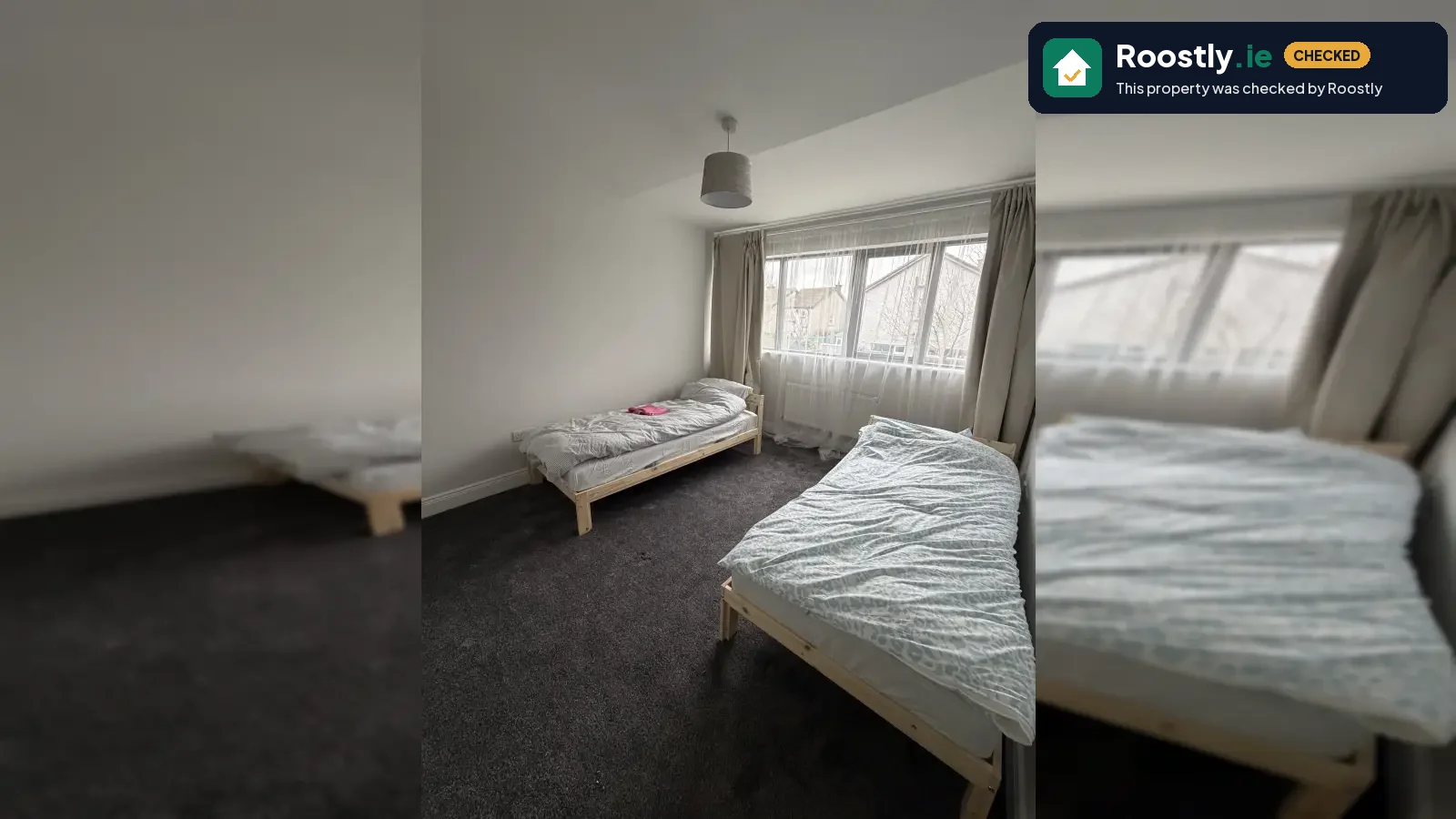 Room in a shared 7-bedroom apartment for rent in Northside for males only