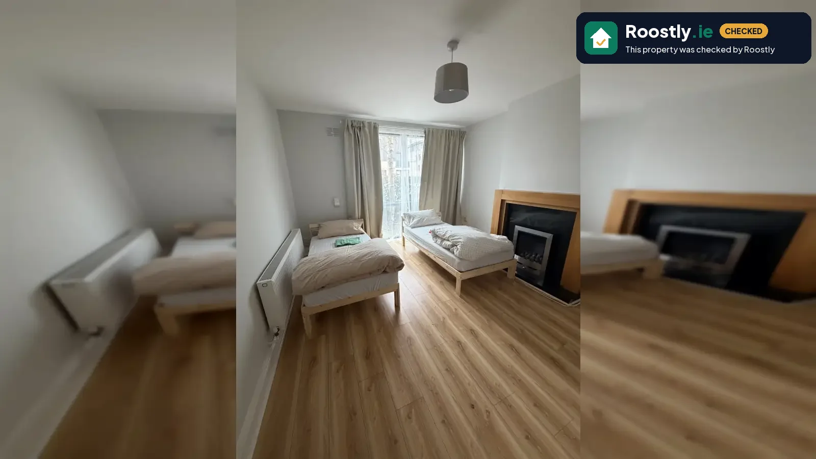 Room in a shared 7-bedroom apartment for rent in Northside for males only