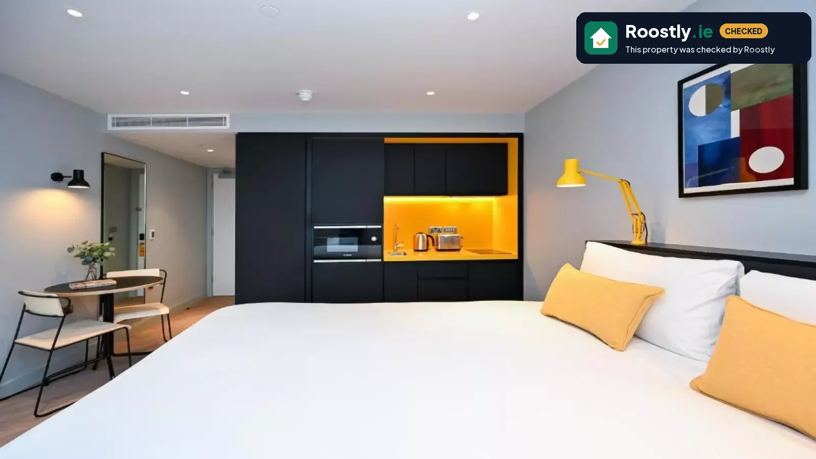 Studio apartment for rent in Dublin Docklands