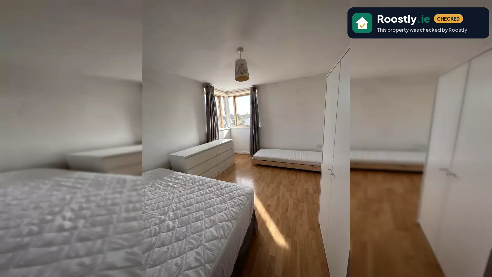 Room in a shared 4-bedroom apartment for rent in Ballymun-Whitehall, Only Females.