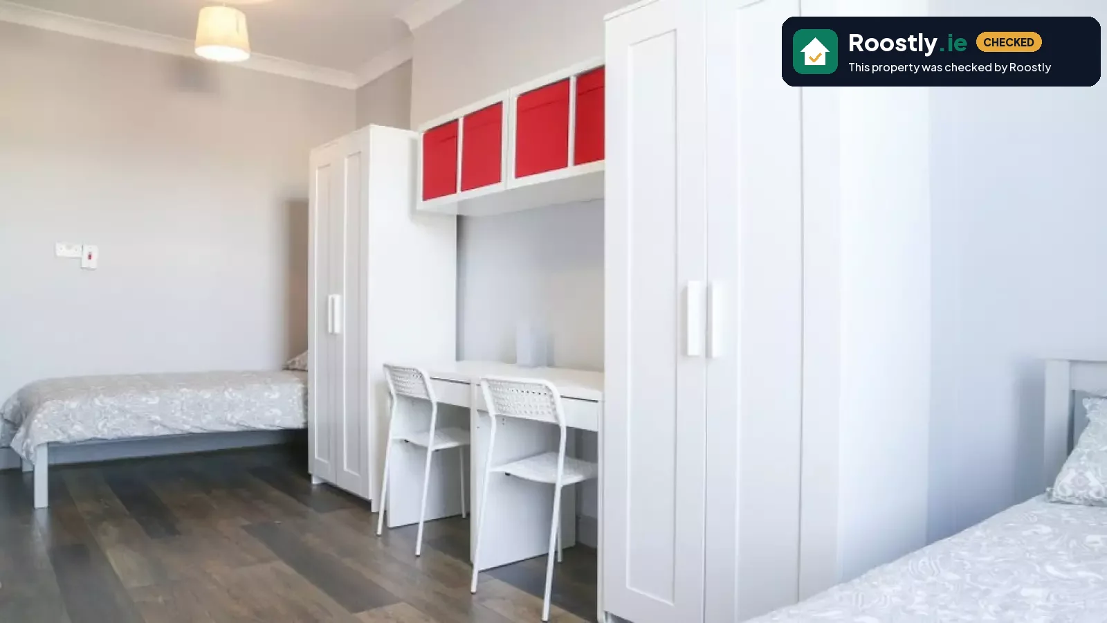 Bed for rent in 5-bedroom apartment for rent in Inns Quay.