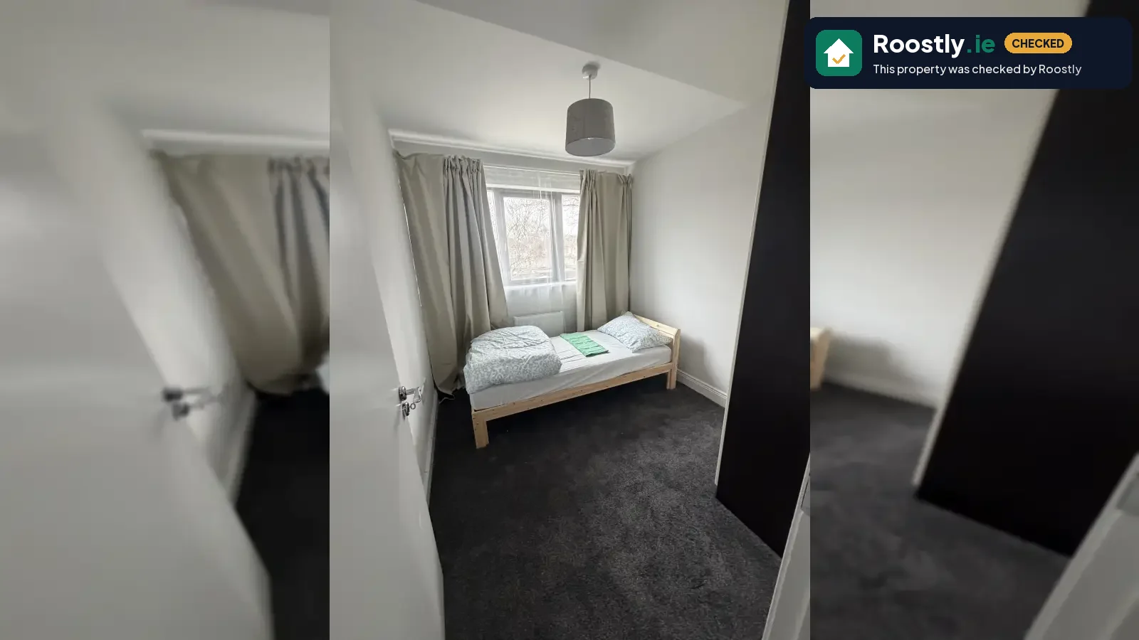 Room in a shared 7-bedroom apartment for rent in Northside for males only